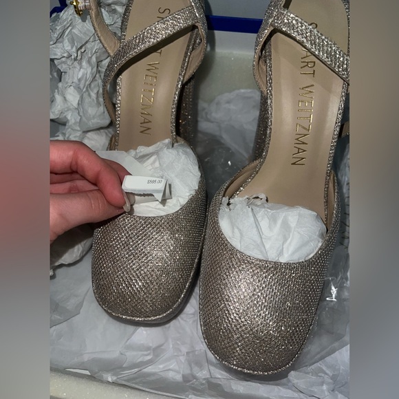 Stuart Weitzman Skyhigh 145 platform pump rose gold - Picture 2 of 15